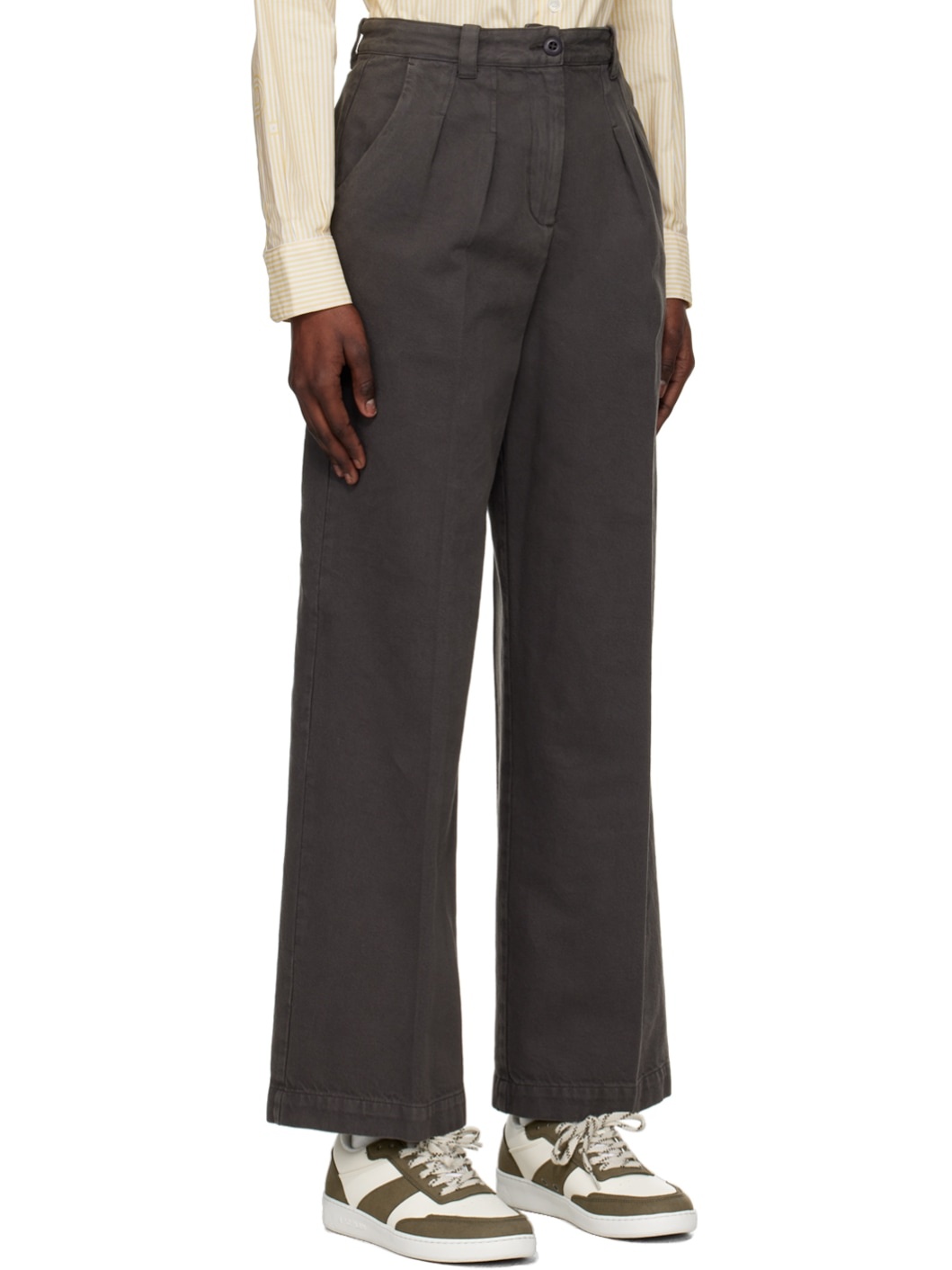 Gray Tressie Trousers - 2