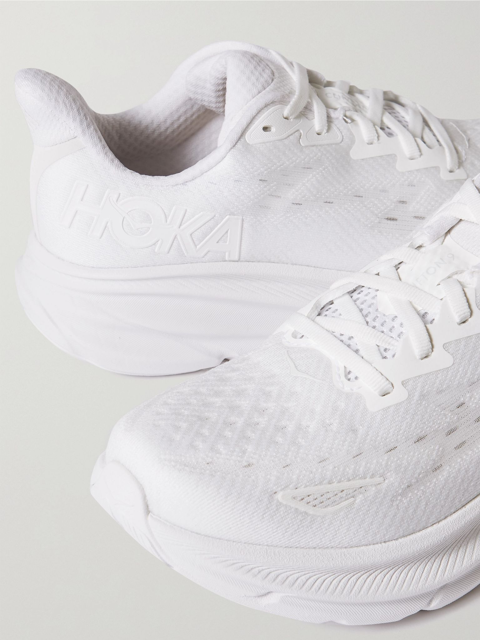 Clifton 9 mesh sneakers White - 4