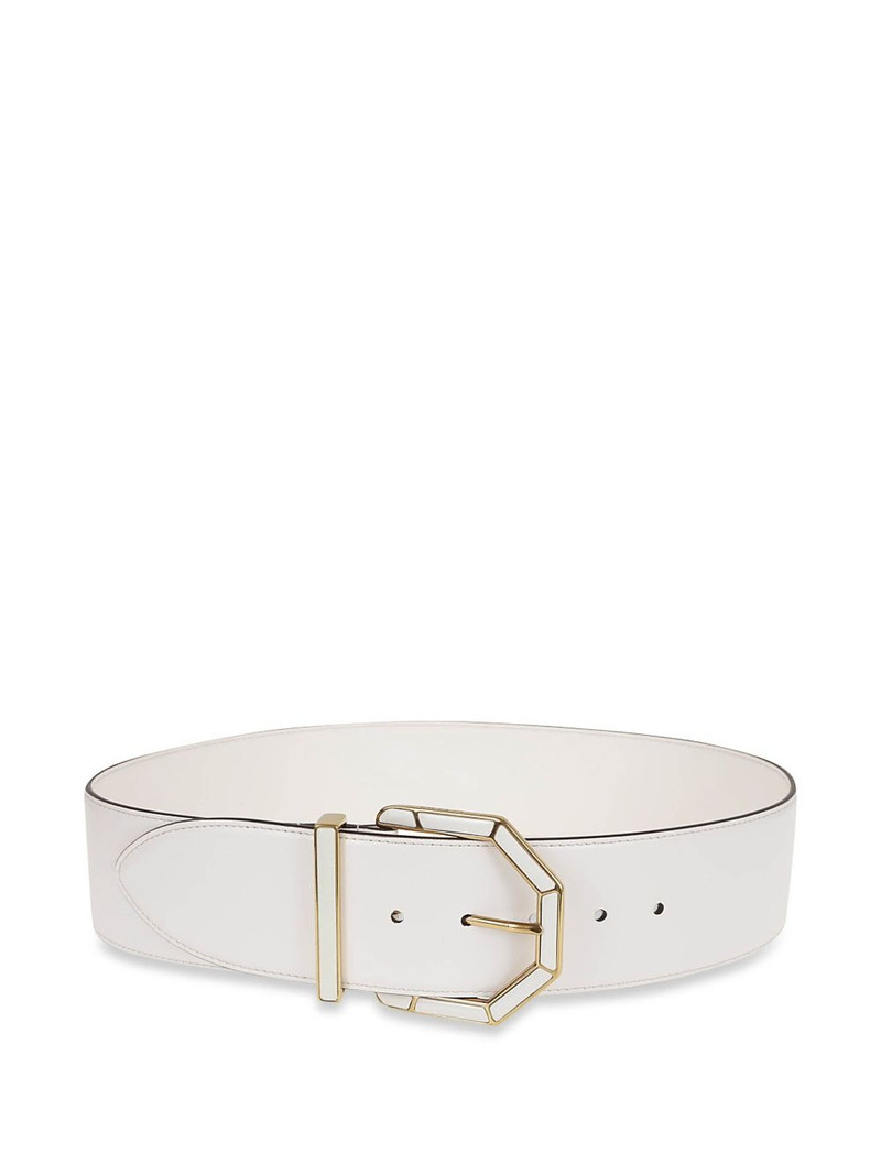geometric-buckle belt 1