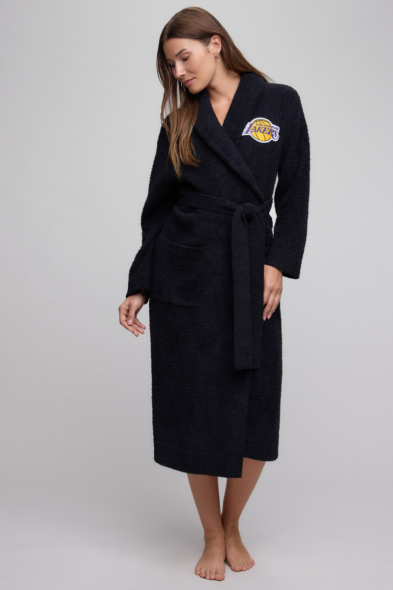 CozyChic® Los Angeles Lakers™ Unisex Robe 1