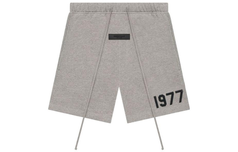 ESSENTIALS Fear of God Essentials SS22 Shorts Dark Oatmeal 1977 FOG-SS22-235 outlook