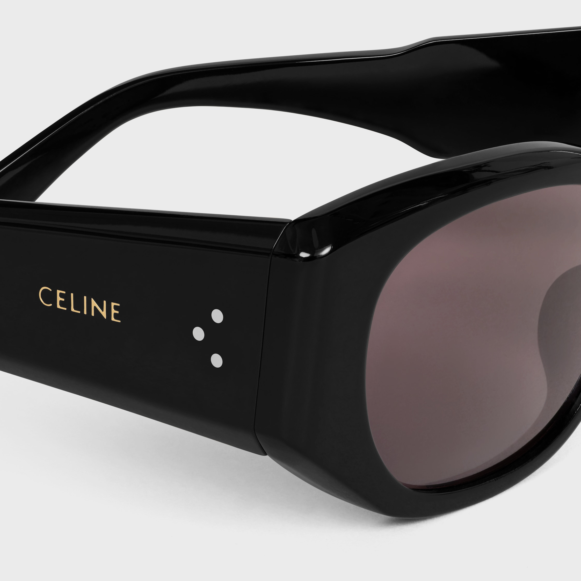 Rectangular S329 sunglasses in Acetate - 4