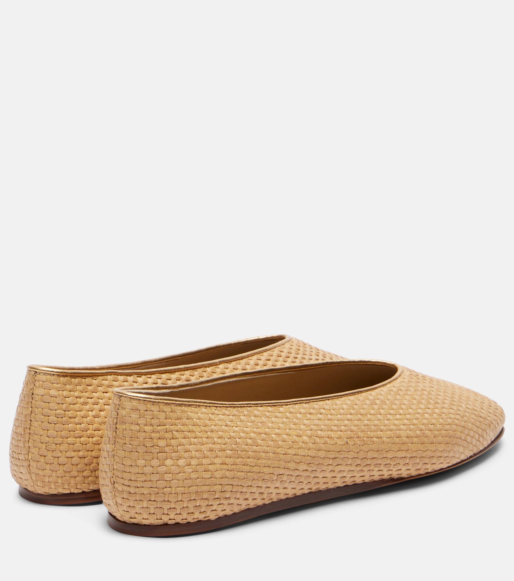 Regency raffia ballet flats - 2
