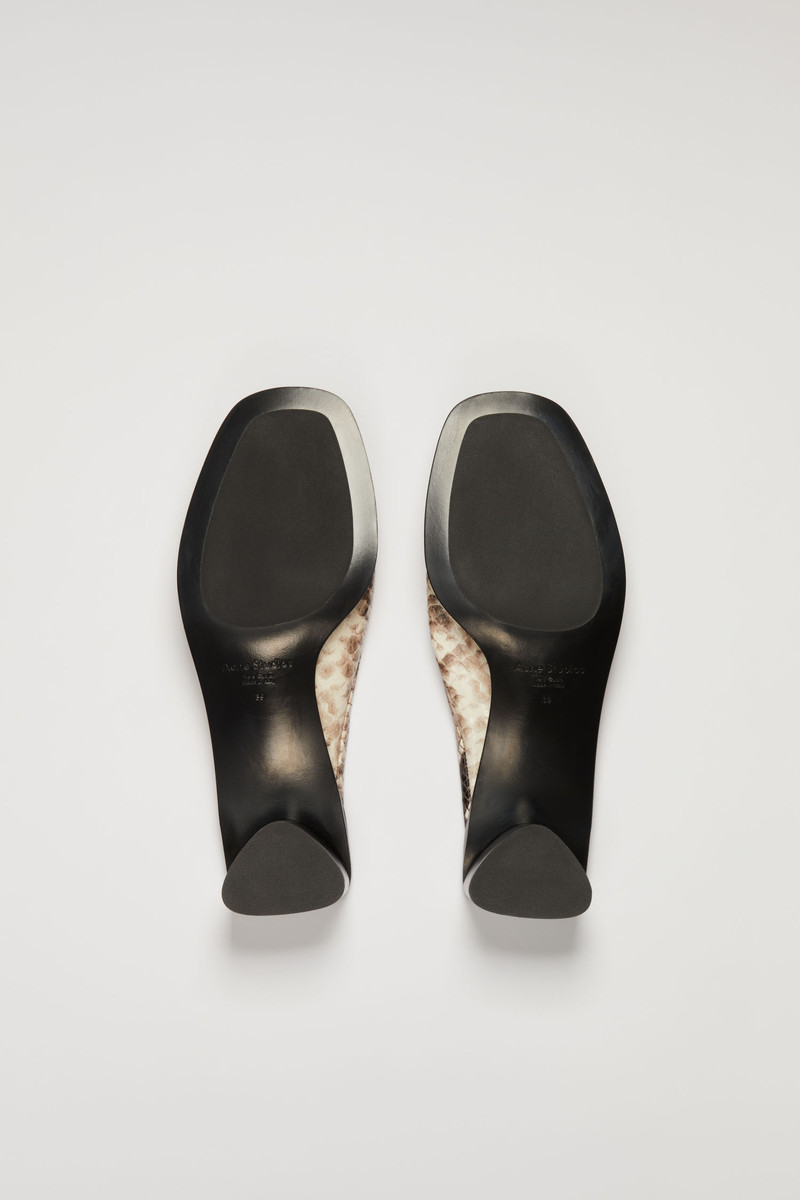 Python print mules beige/black 3