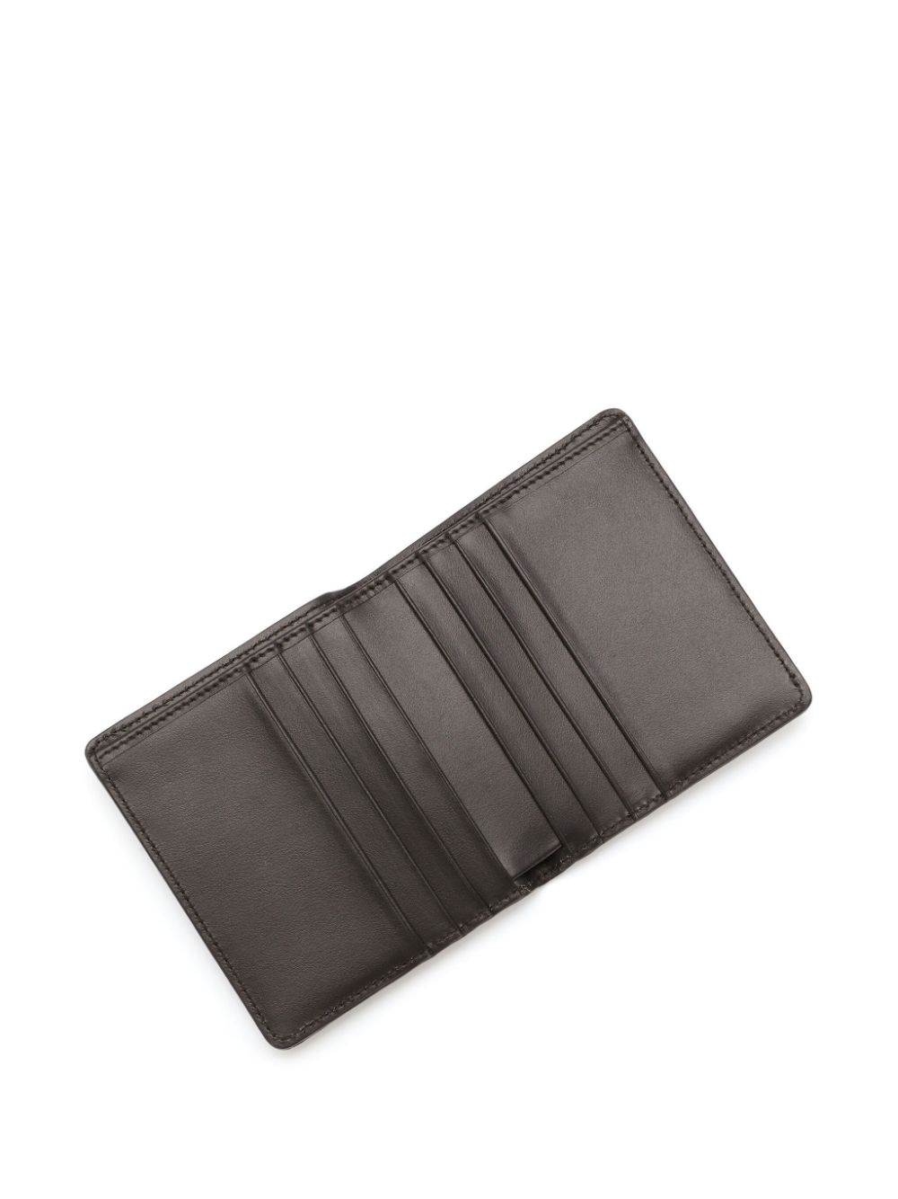 coated jacquard bi-fold card holder - 4