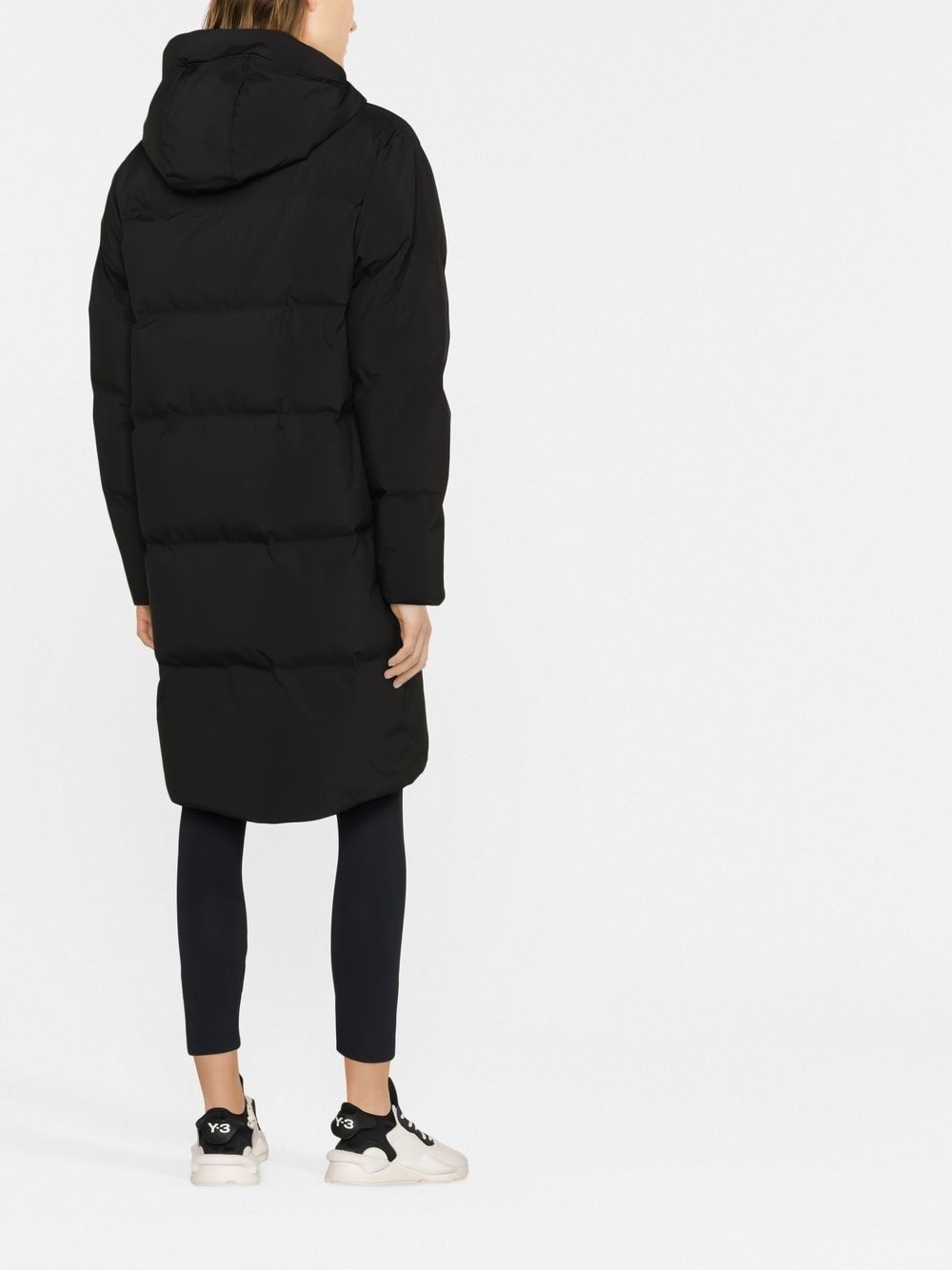 zip-fastening padded coat - 4