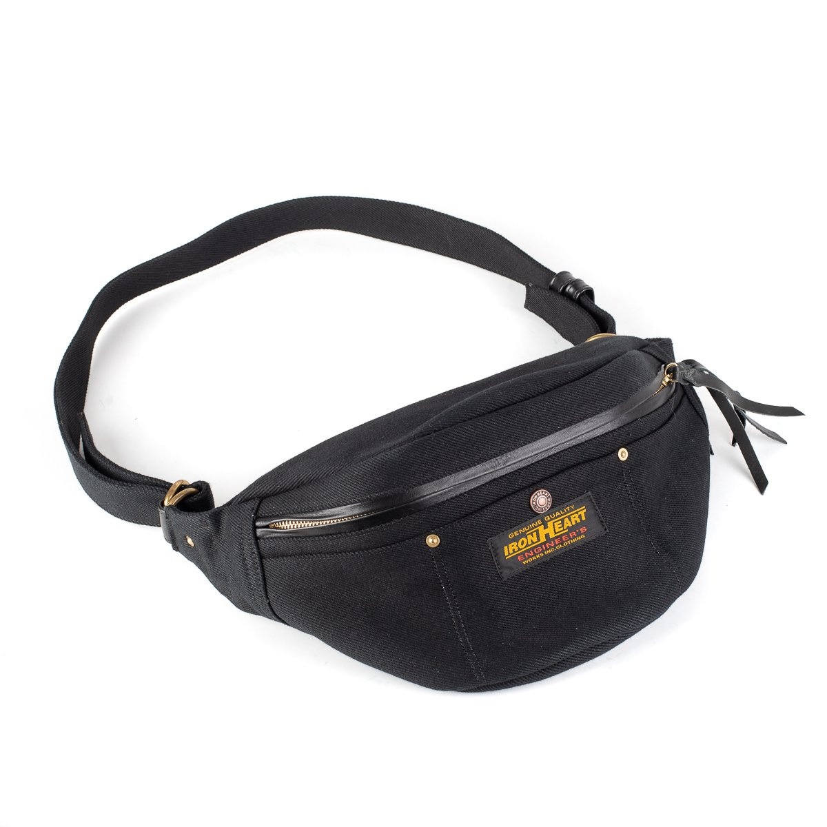IHE-37 21oz Denim Waist Bag - Superblack - 1