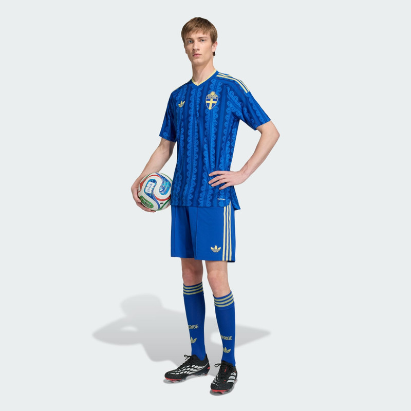 Sweden 26 Away Authentic Jersey 5