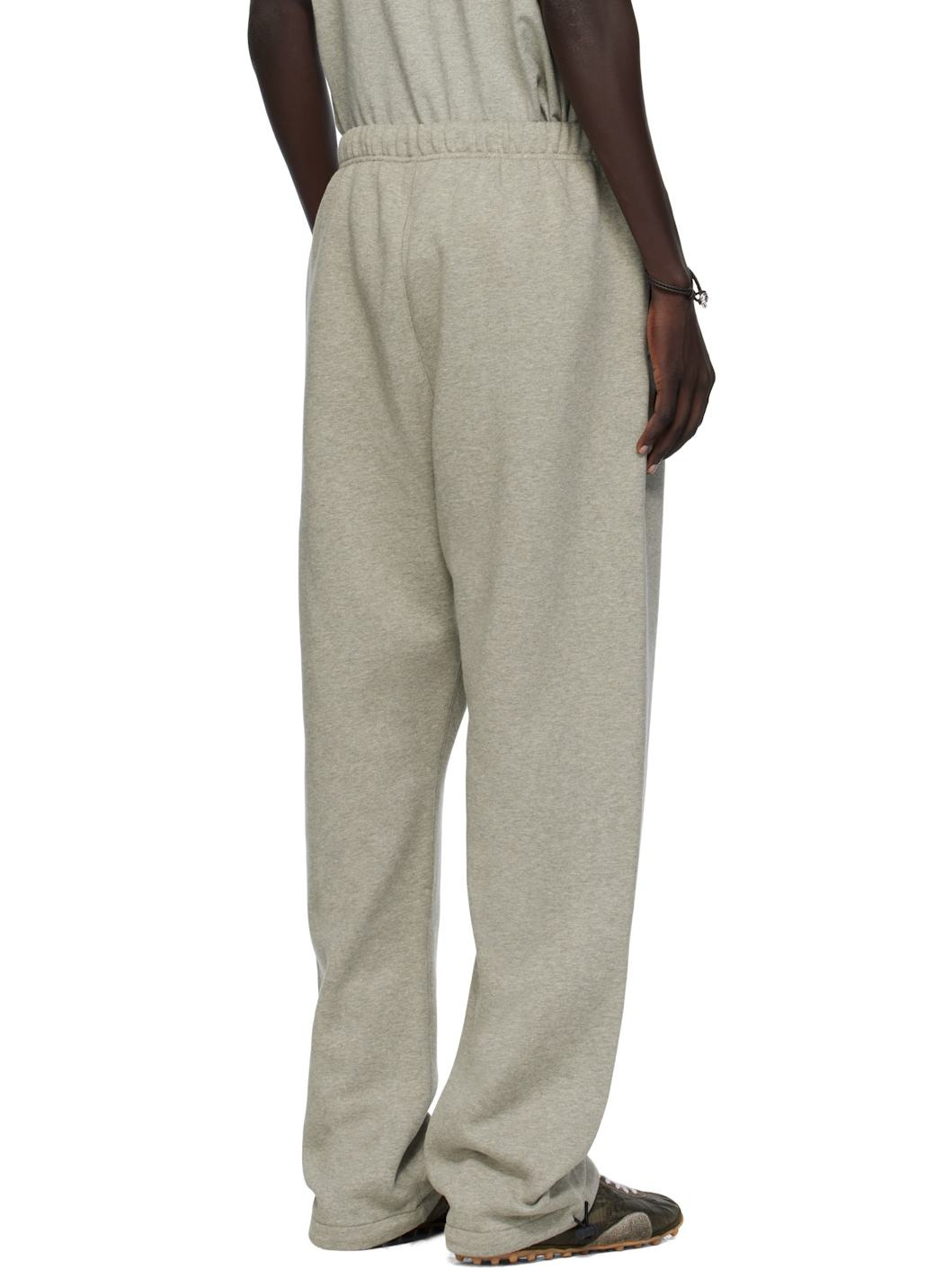 Gray Relaxed Fleece Sweatpants - 3