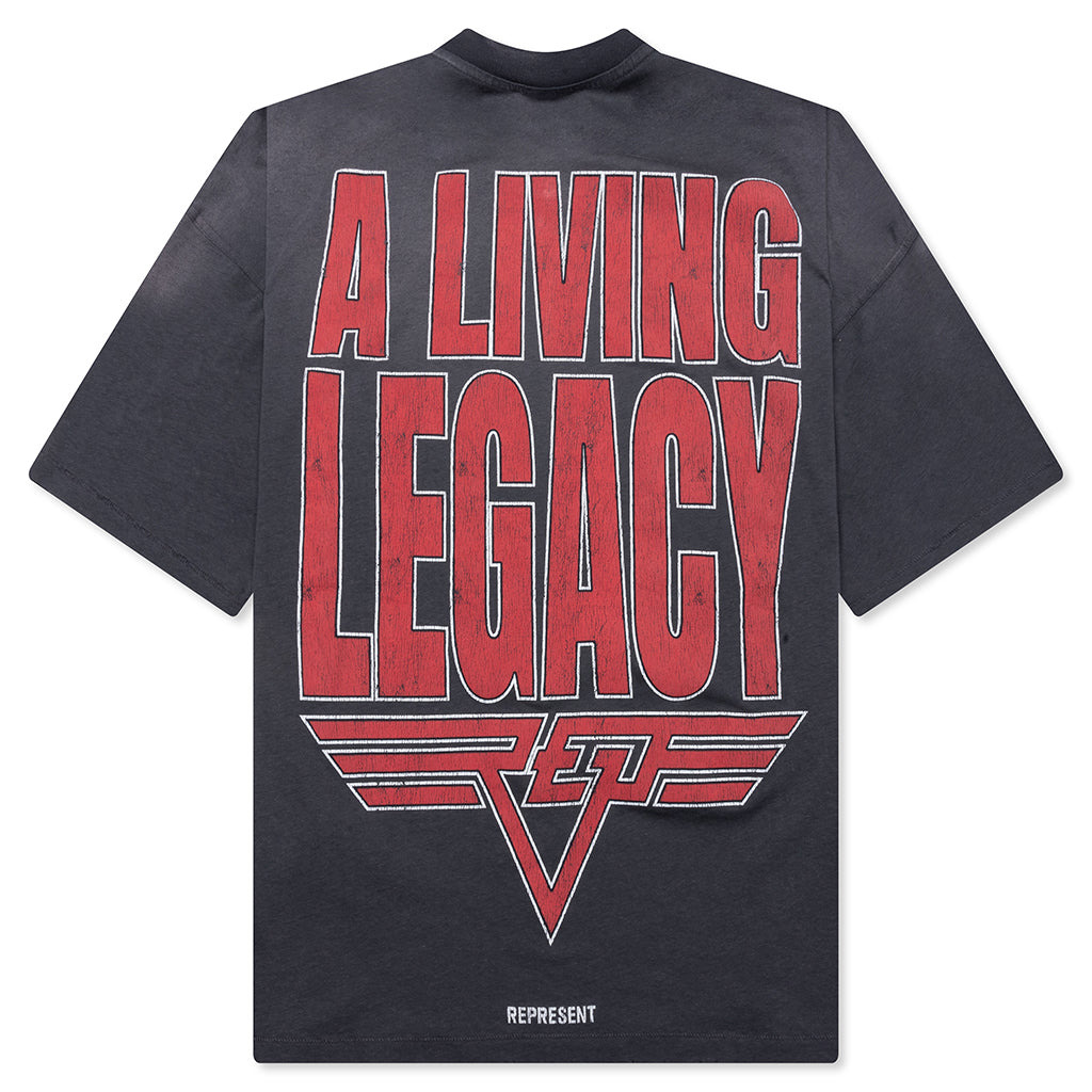 LIVING LEGACY T-SHIRT - SUN FADE GREY - 2