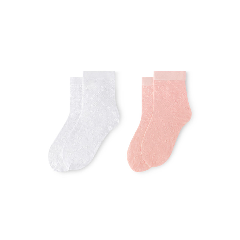 Monogram All Over Set Of Socks 3