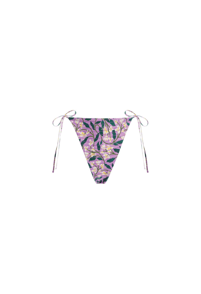 Ipanema Dos Gardenias Lila Bikini Bottom 1