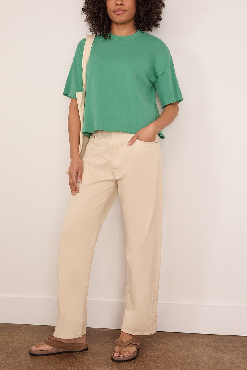 XÍRENA Romeo Tee in Field Green outlook