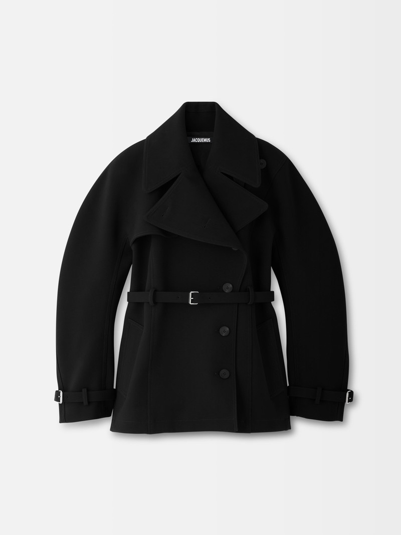 The short Ovalo trench coat - 1