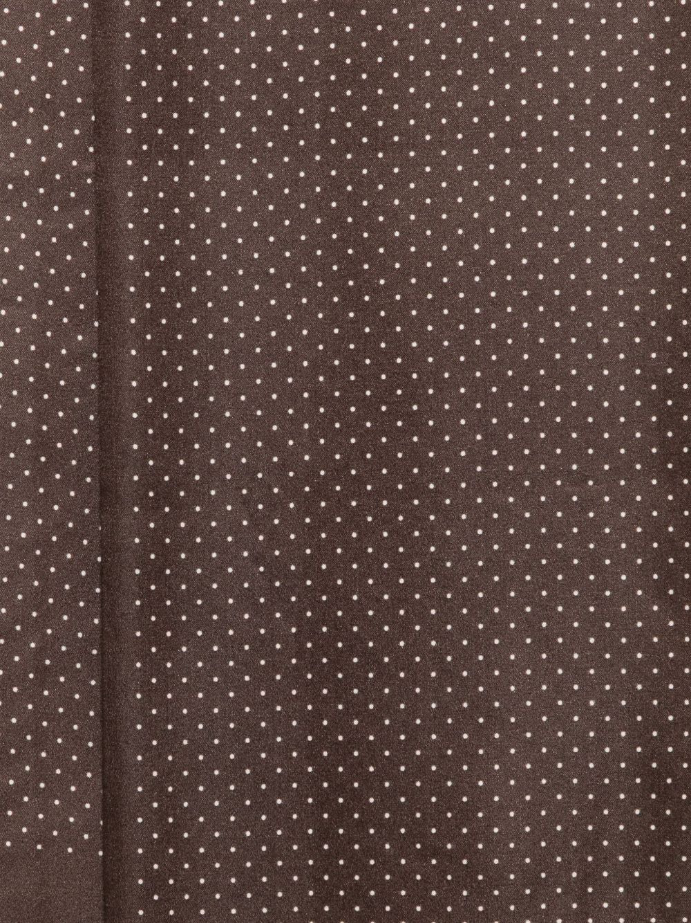 polka-dot silk scarf - 2