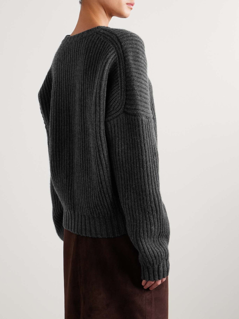 Manuela ribbed cashmere sweater 3
