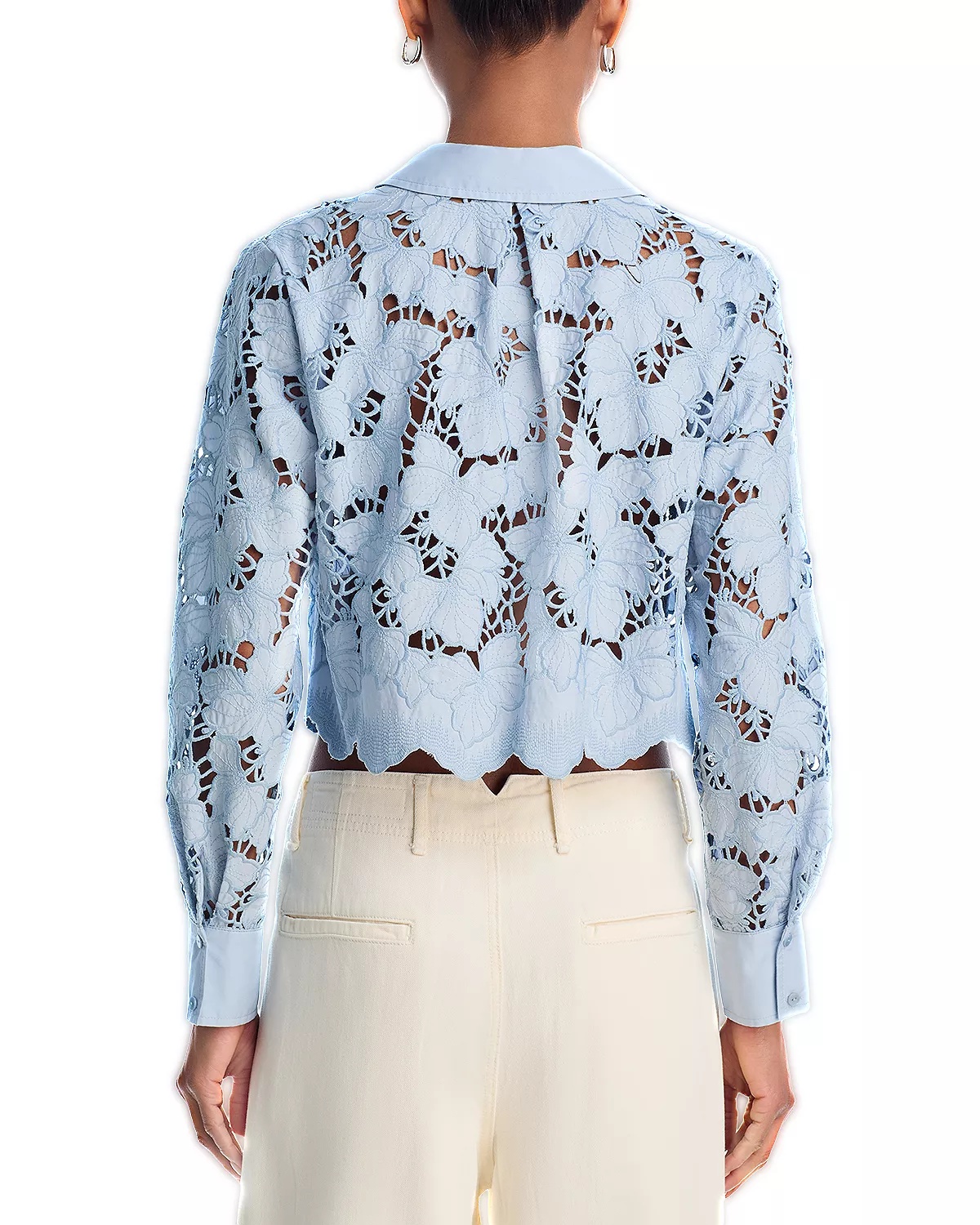 Seychelle Lace Button Front Shirt - 3