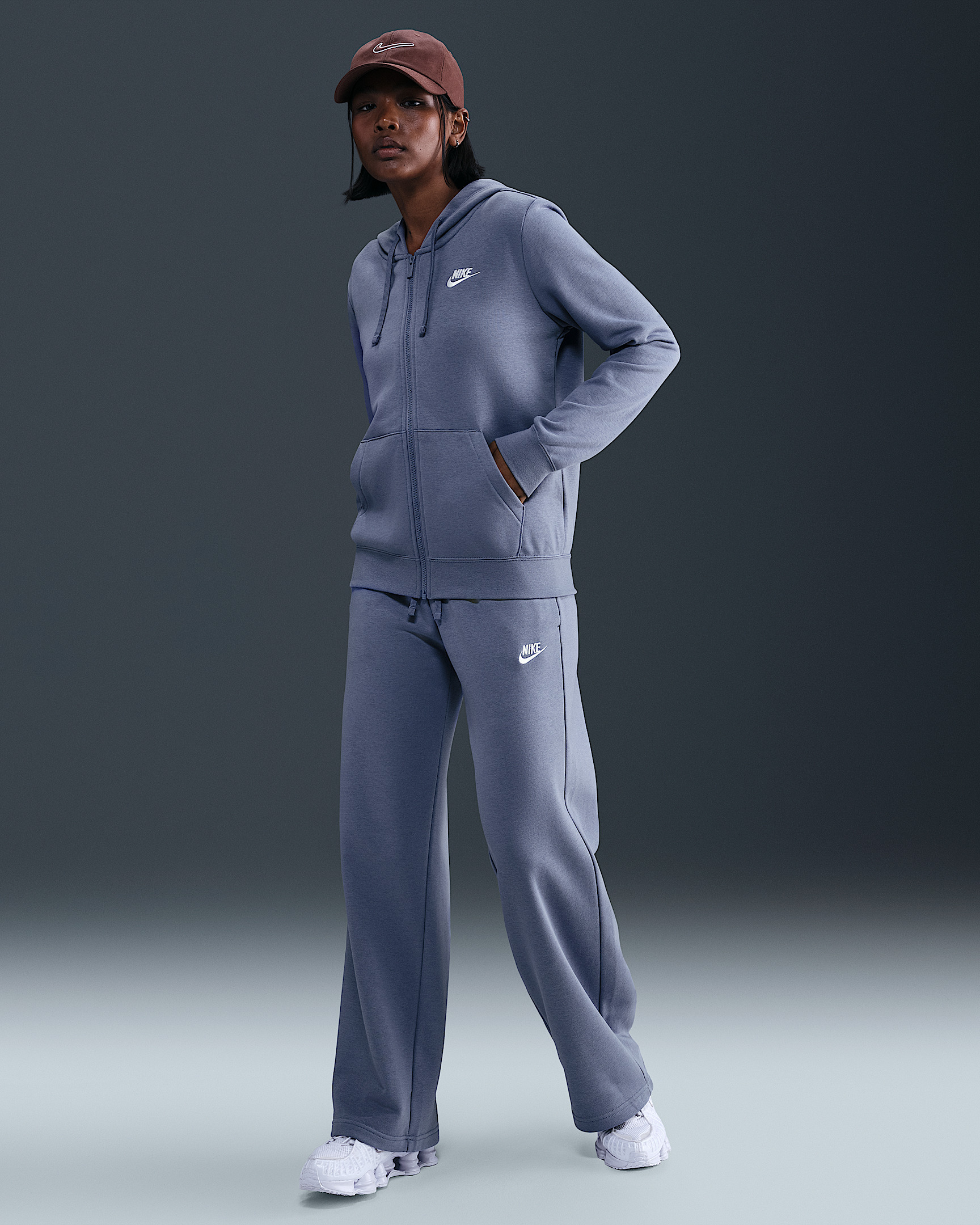 Nike Sportswear Club Fleece Women's Full-Zip Hoodie - 4