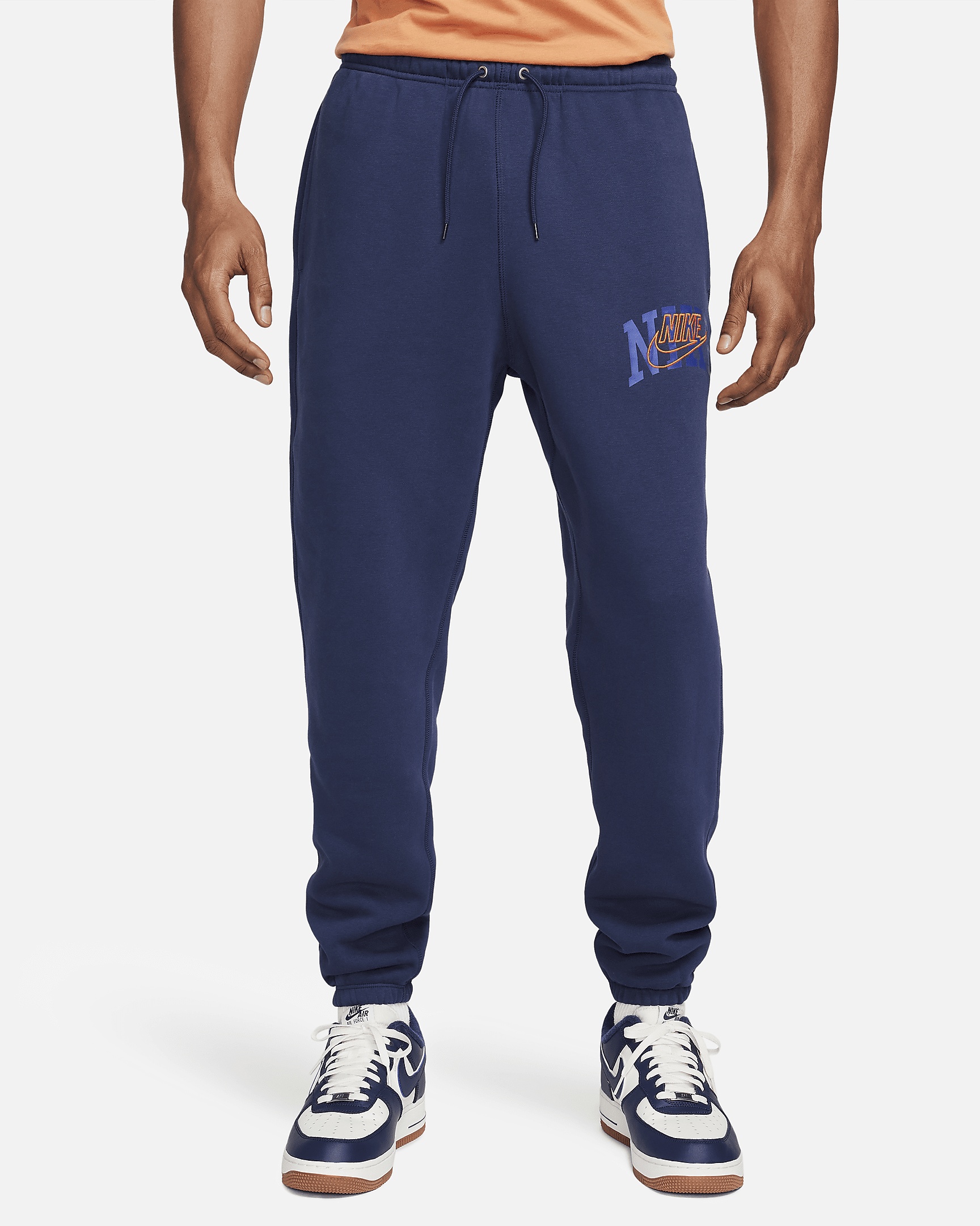 Nike Club Fleece Men's Cuffed Pants - 1