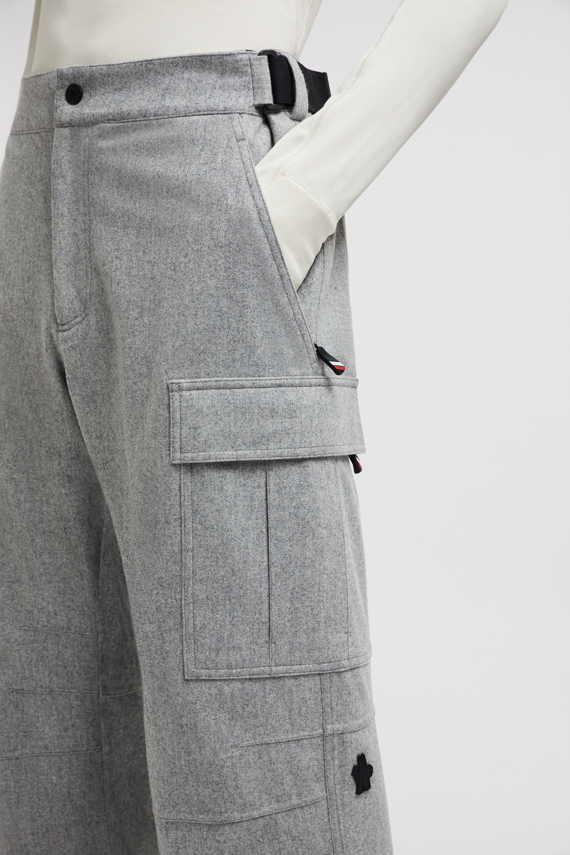 Padded Technical Wool Ski Pants - 4