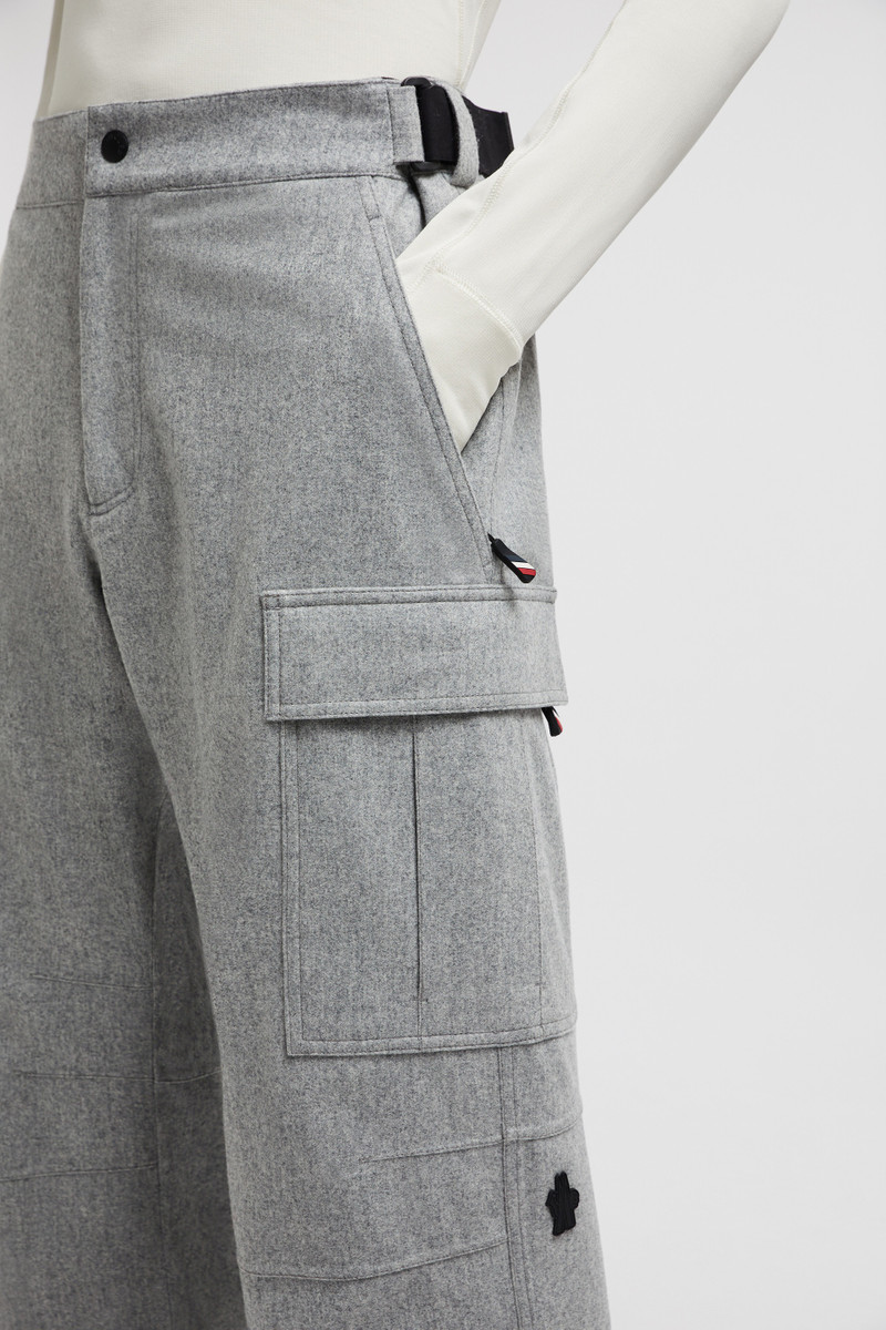 Padded Technical Wool Ski Pants 4