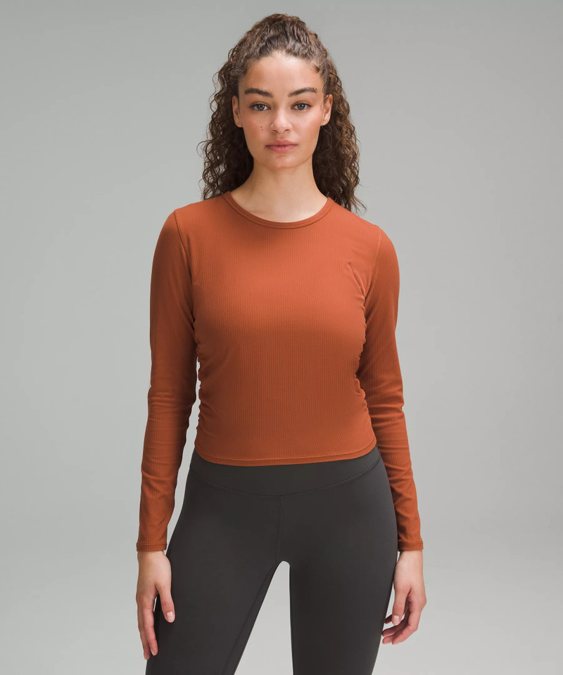 All It Takes Ribbed Nulu Long-Sleeve Shirt 1