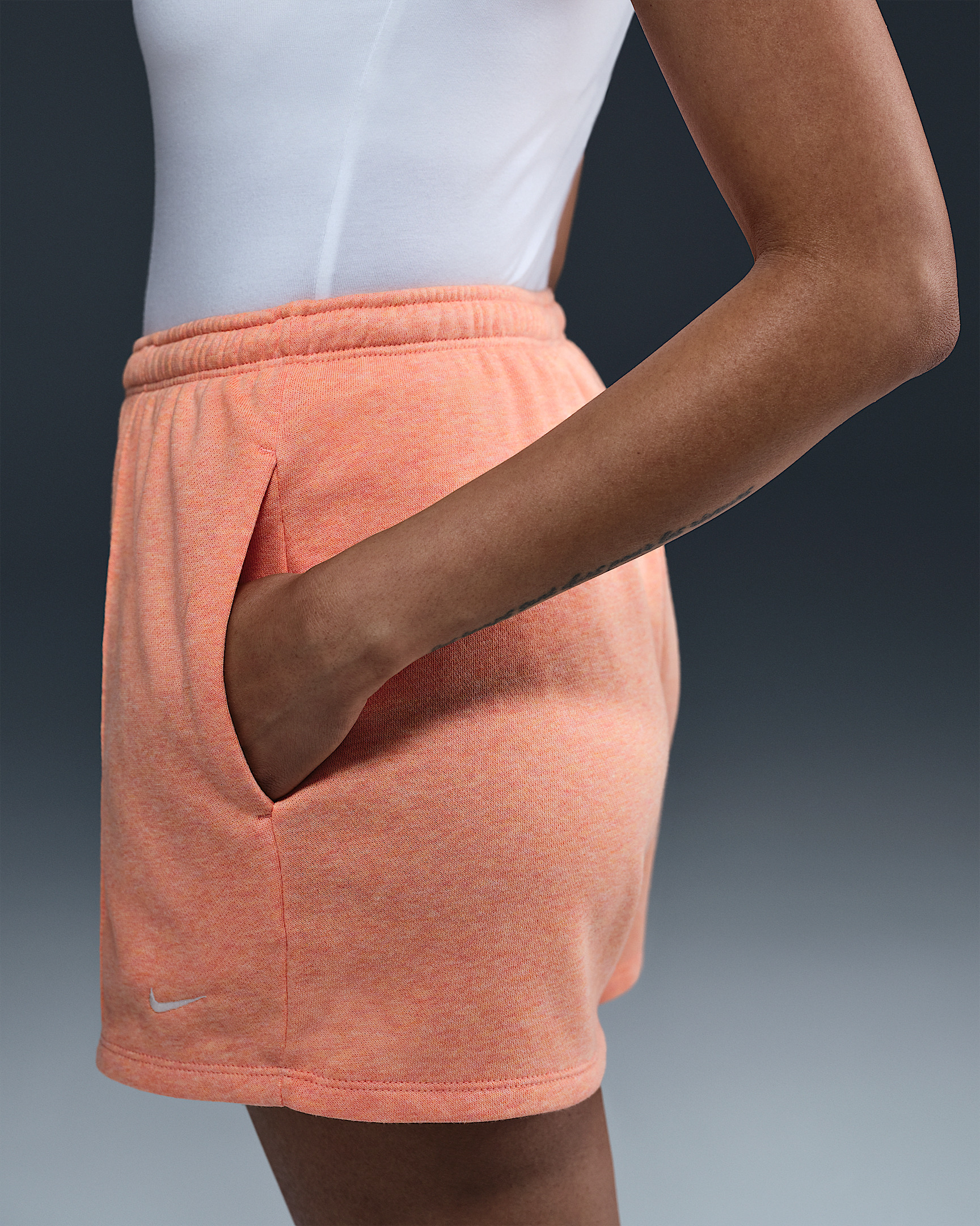 Nike Sportswear Chill Terry Women's Mid-Rise 4" French Terry Shorts - 3