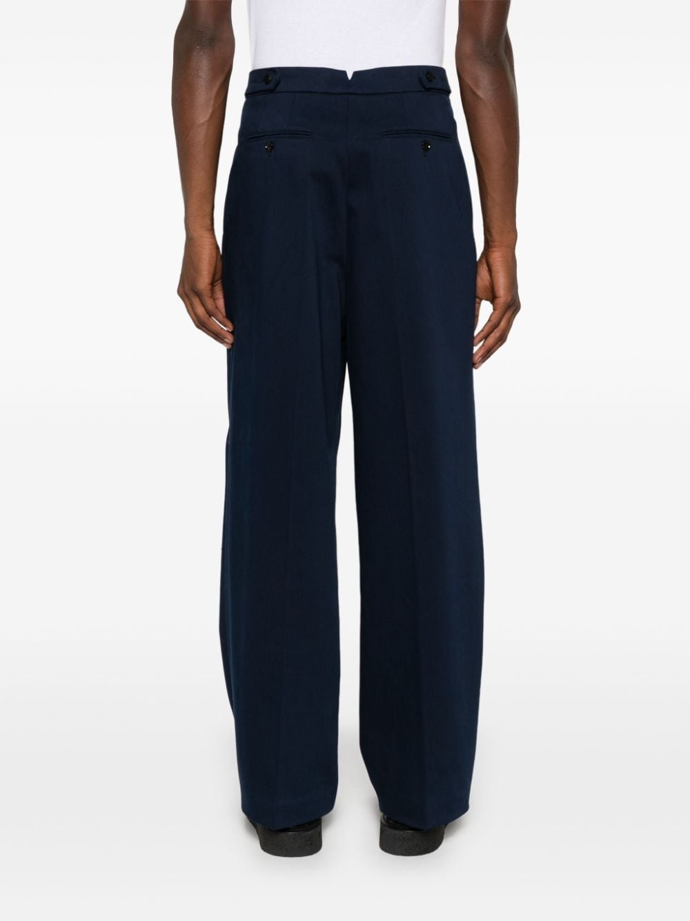 loose-cut tailored trousers - 4