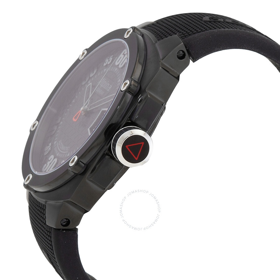 Alpina - Alpina Adventure Extreme Black Dial Black Rubber Strap Men's Watch AL525BB5FBAE6 - 2