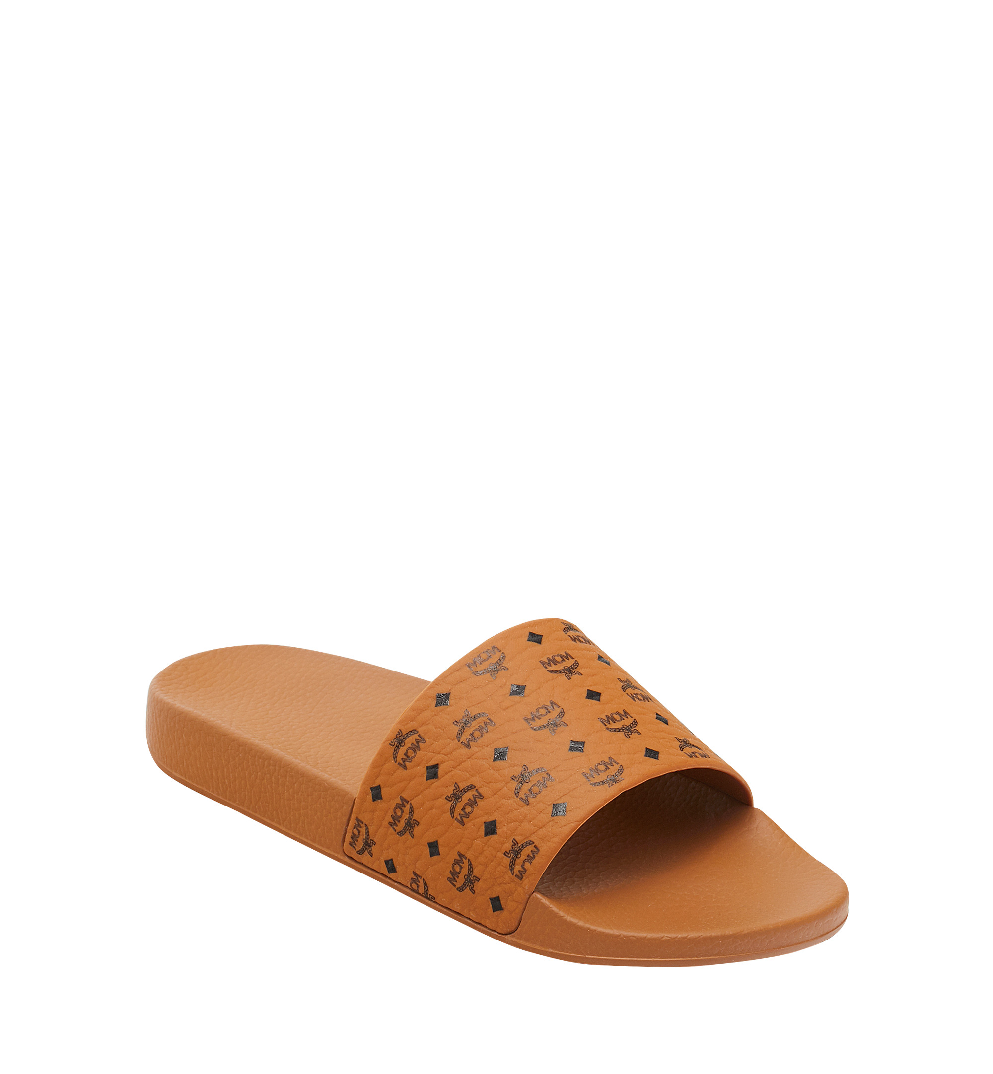 Monogram Print Rubber Slides - 1