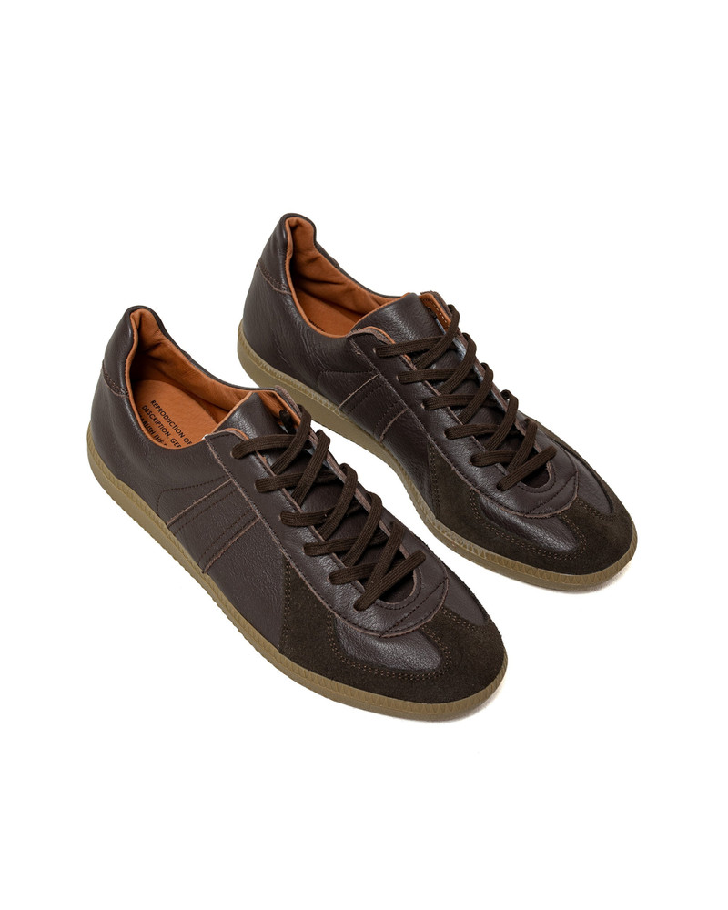 REPRODUCTION OF FOUND German Military Trainer 1700L Dark Brown outlook