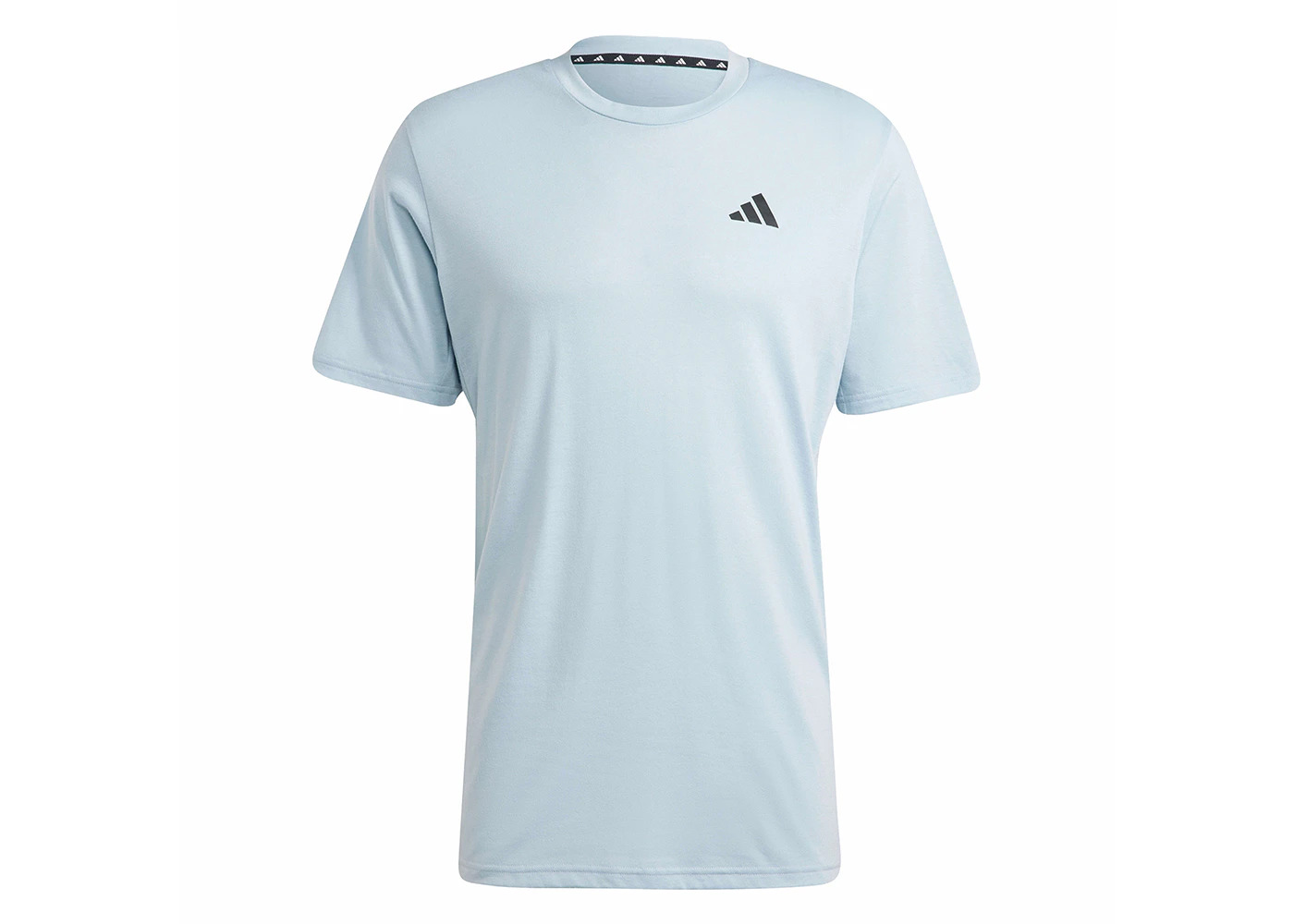 adidas Train Essentials Feelready Training Tee Wonder Blue/Black - 1