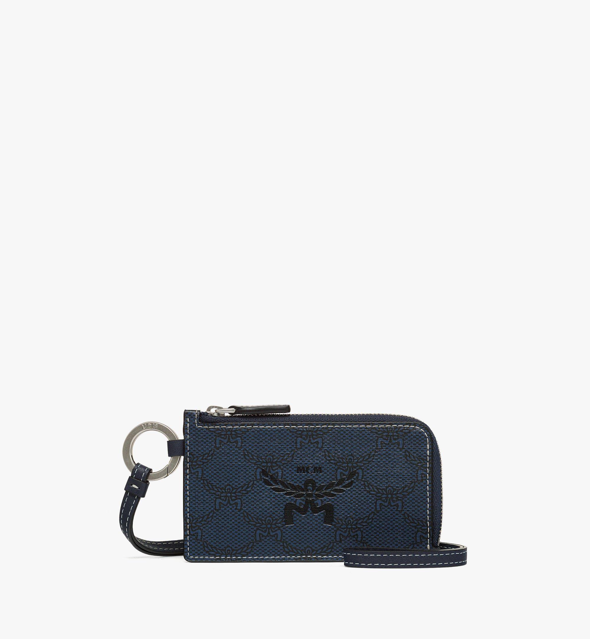 Himmel Lanyard Zip Card Case in Lauretos - 1