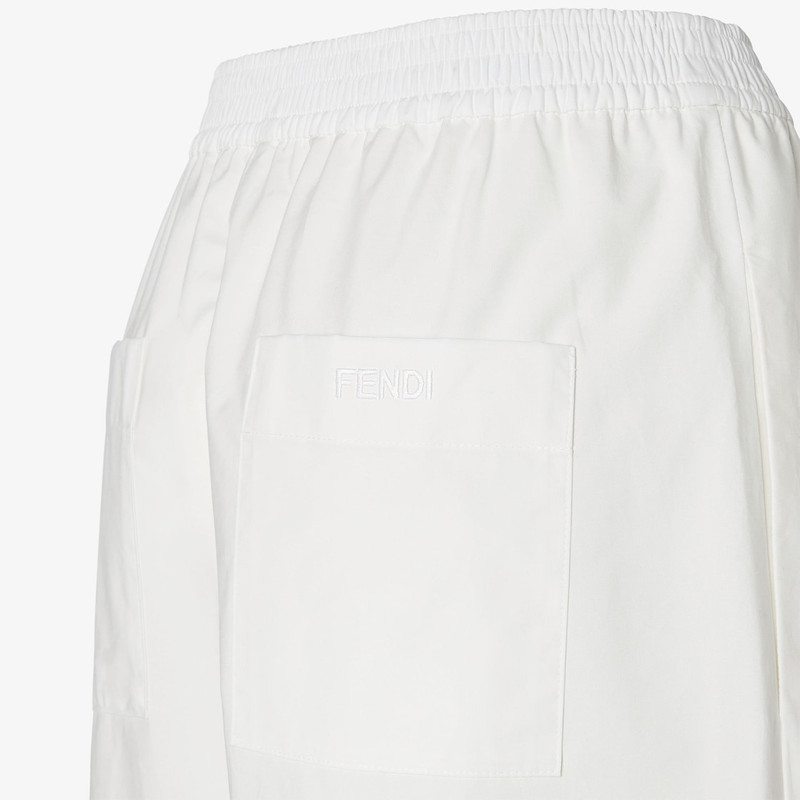Pants White poplin pants 3
