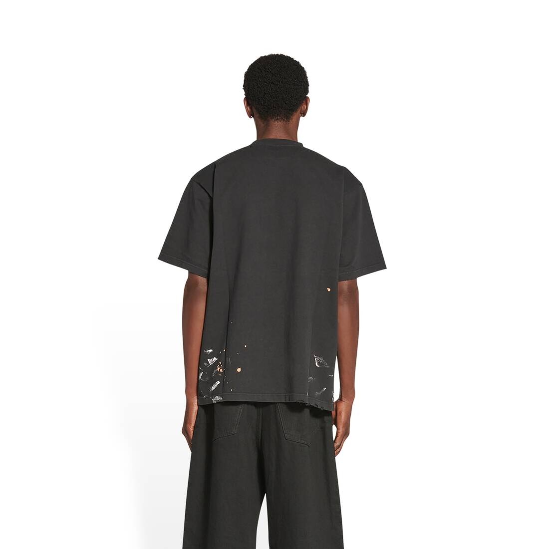 BALENCIAGA 90/10 t-shirt large fit | REVERSIBLE