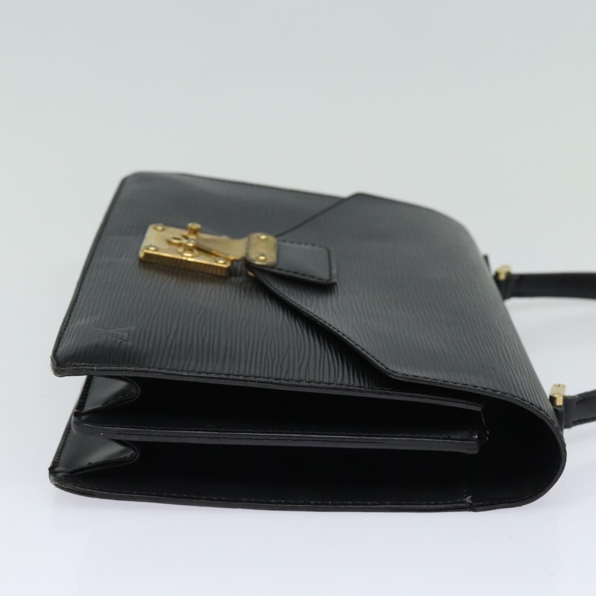 LOUIS VUITTON Epi Concorde Hand Bag Black M52132 - 4