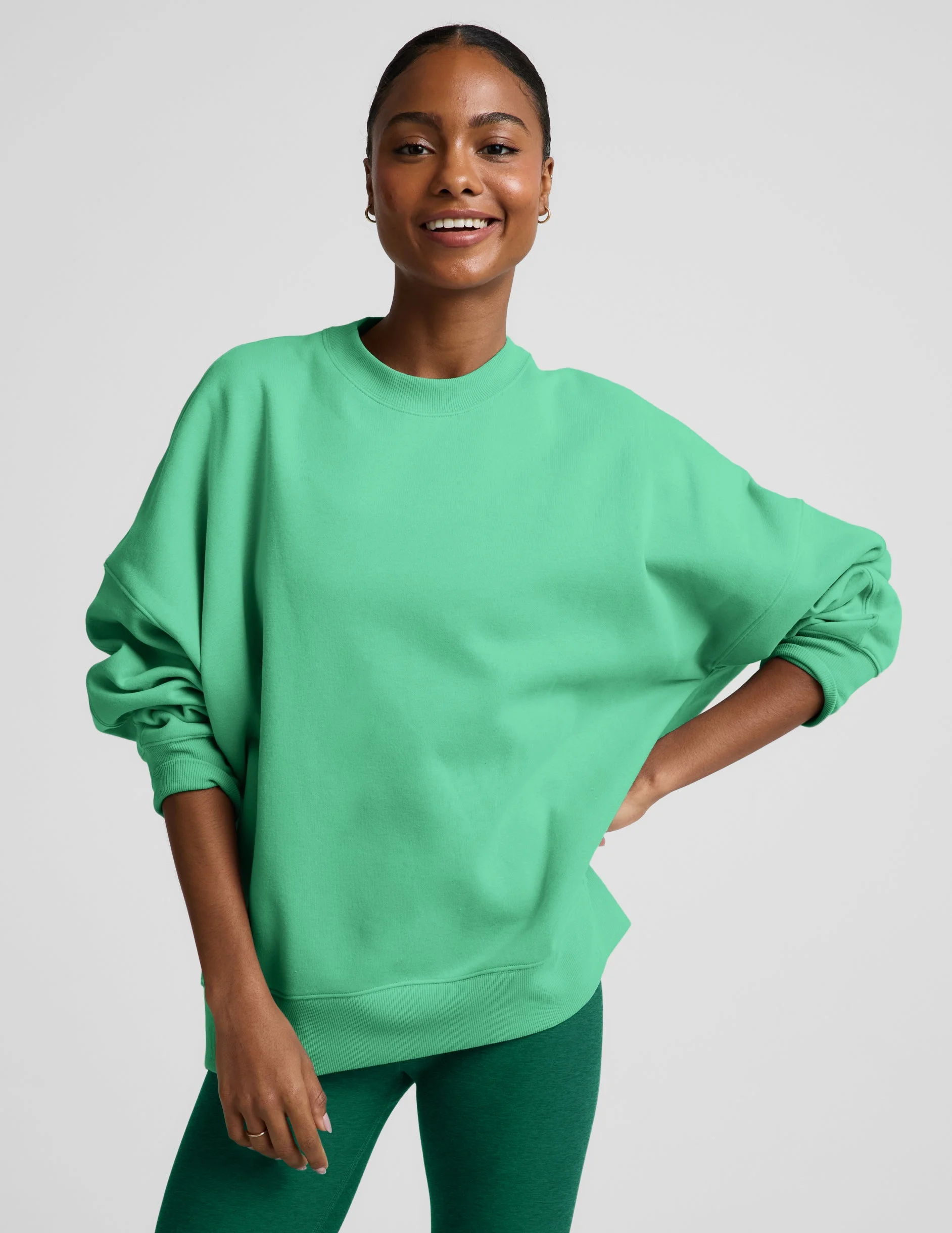 LuxeFleece 2.0™ Oversized Crewneck - 1
