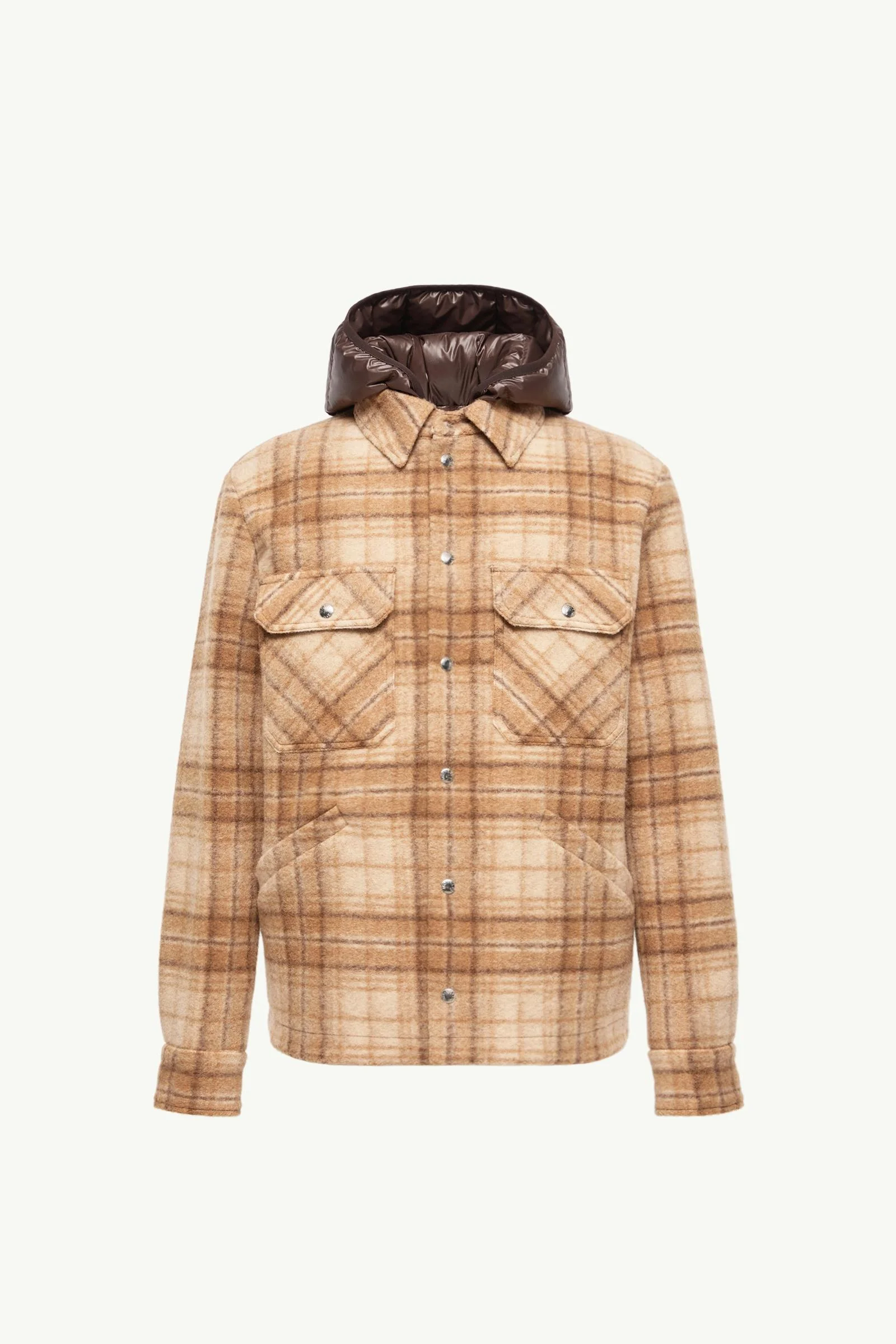Nyvalin 3-in-1 Hooded Flannel Down Jacket - 1