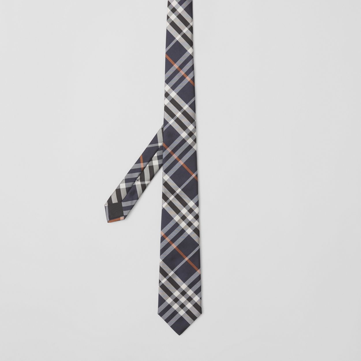 Classic Cut Vintage Check Silk Jacquard Tie - 4
