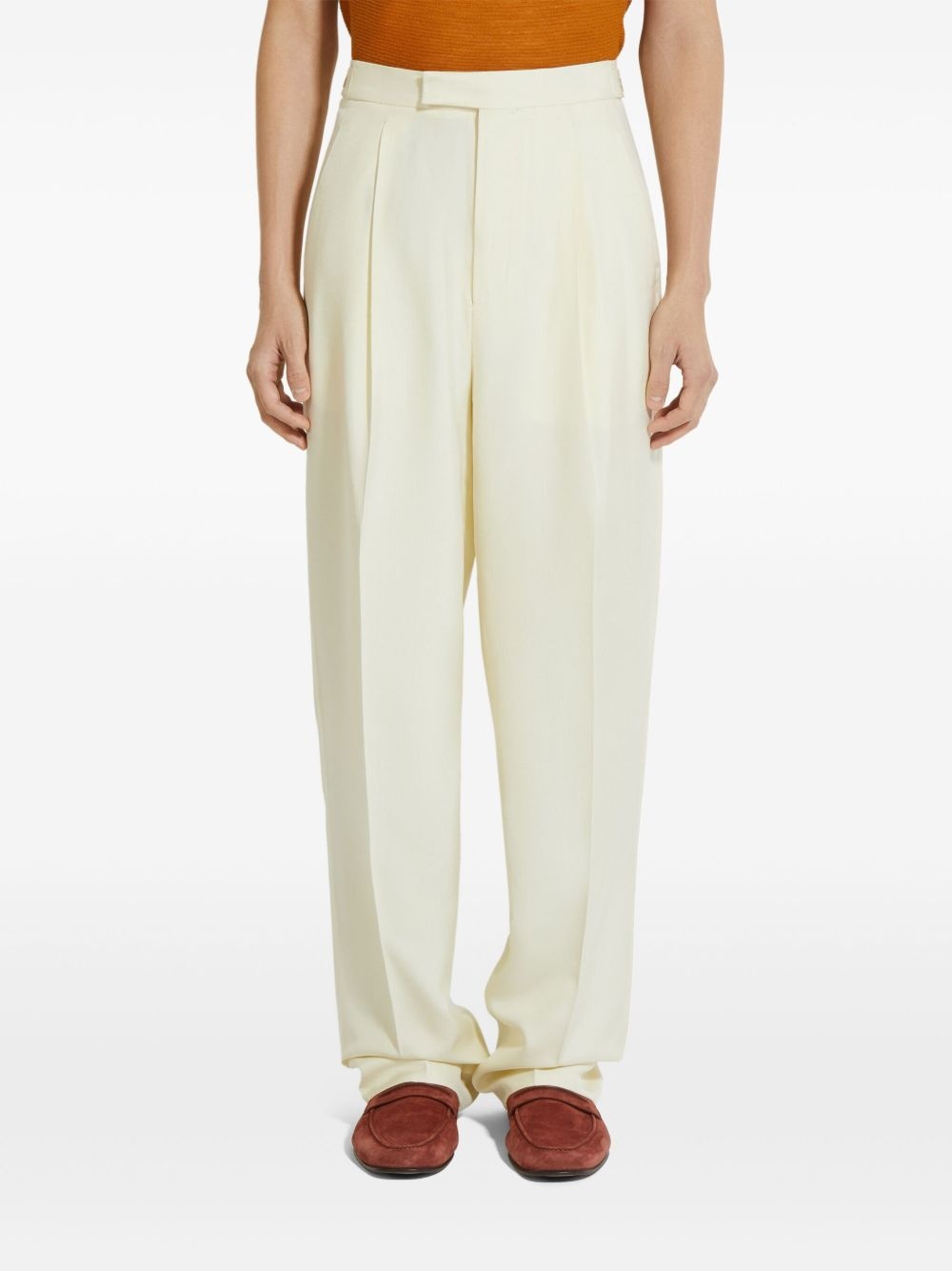 straight-leg trousers - 3