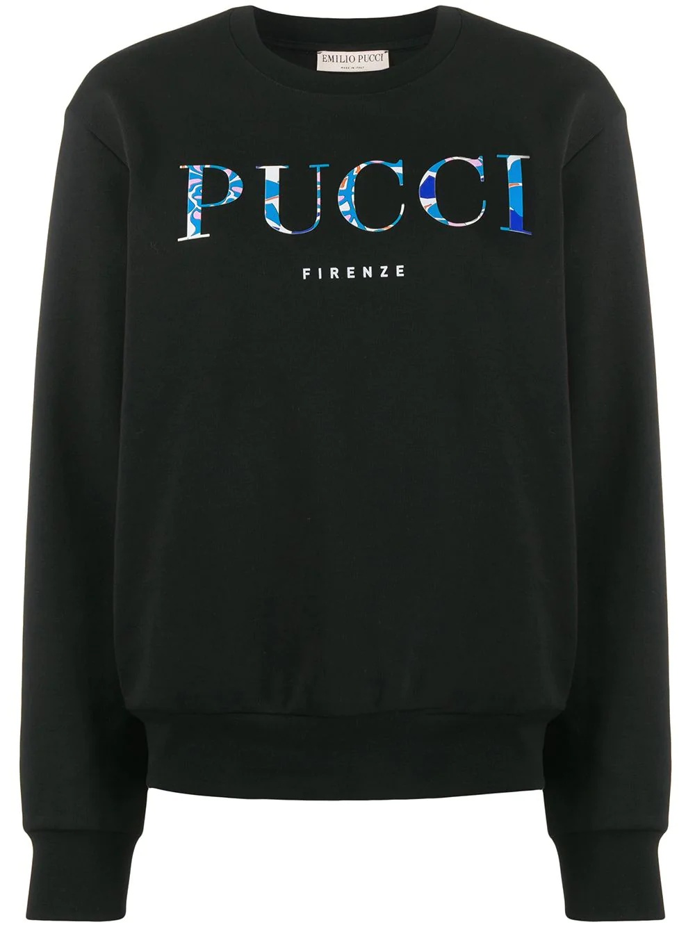 logo-printed sweatshirt - 1