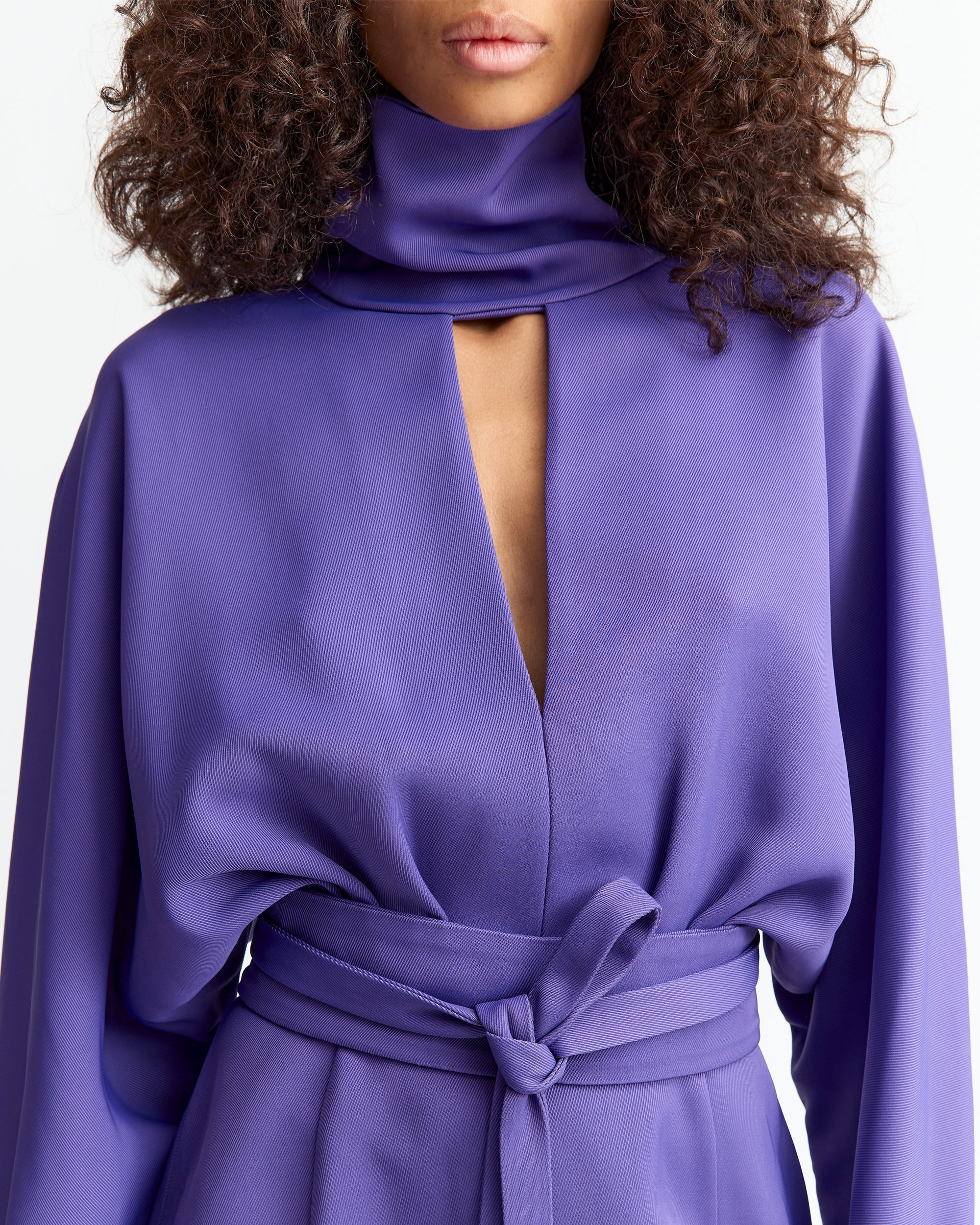 ETTORA MINI DRESS IN TWILL - 5