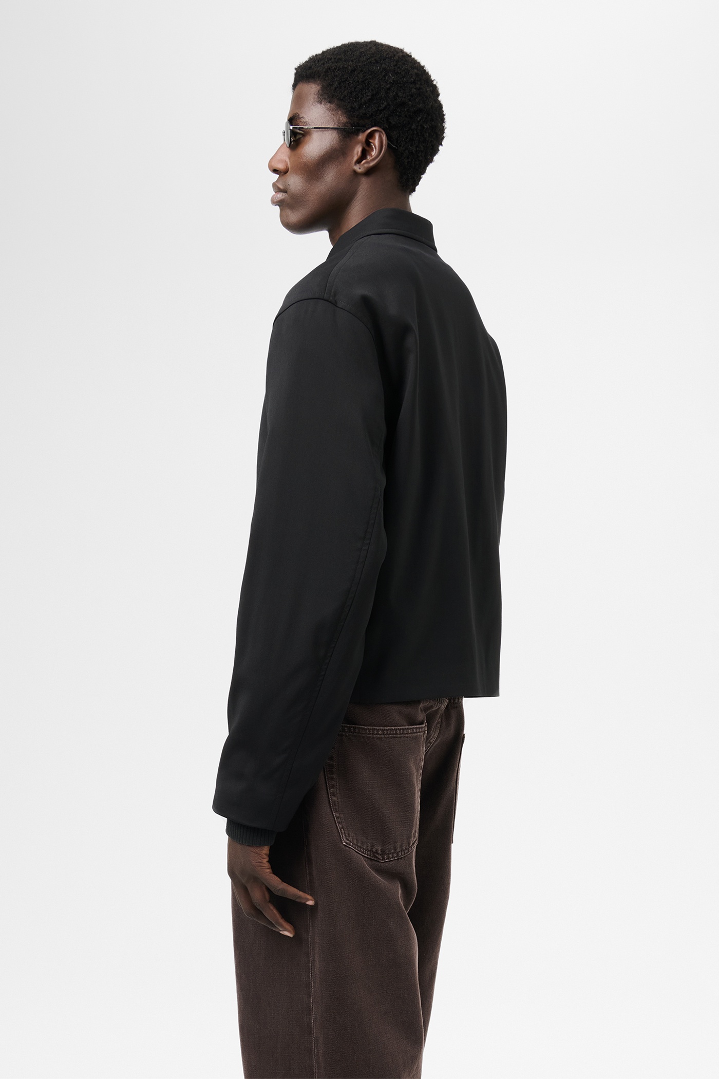 ジャケット・アウター OUR LEGACY / MINI JACKET BLACK 46 OUR LEGACY: Black Mini Jacket | SSENSE