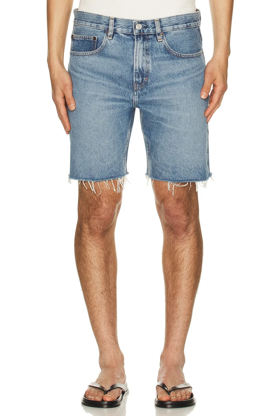 Relaxed Undone Hem Short - 1