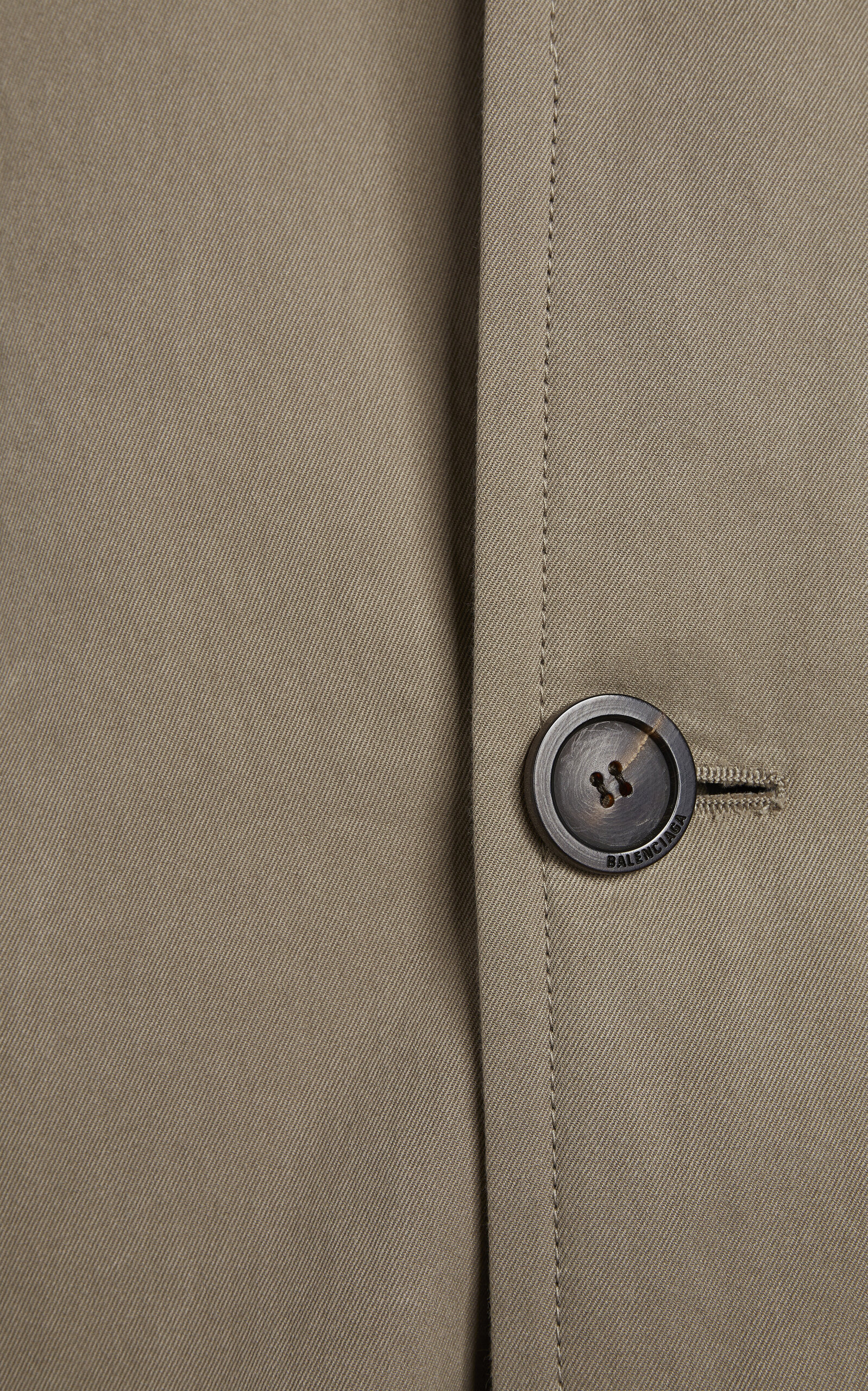 Hooded Cotton-Twill Trench Coat neutral - 5