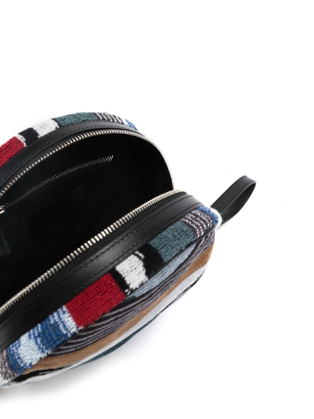 jacquard terry-cloth wash bag - 4