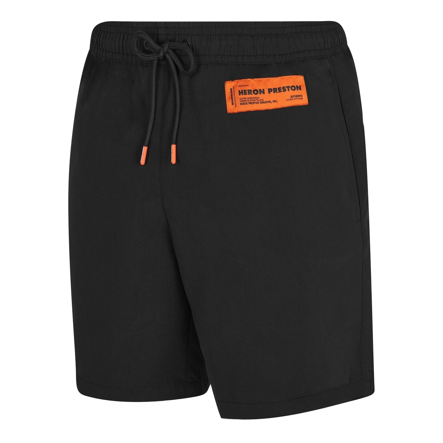 Logo Patch Swim Shorts - 7