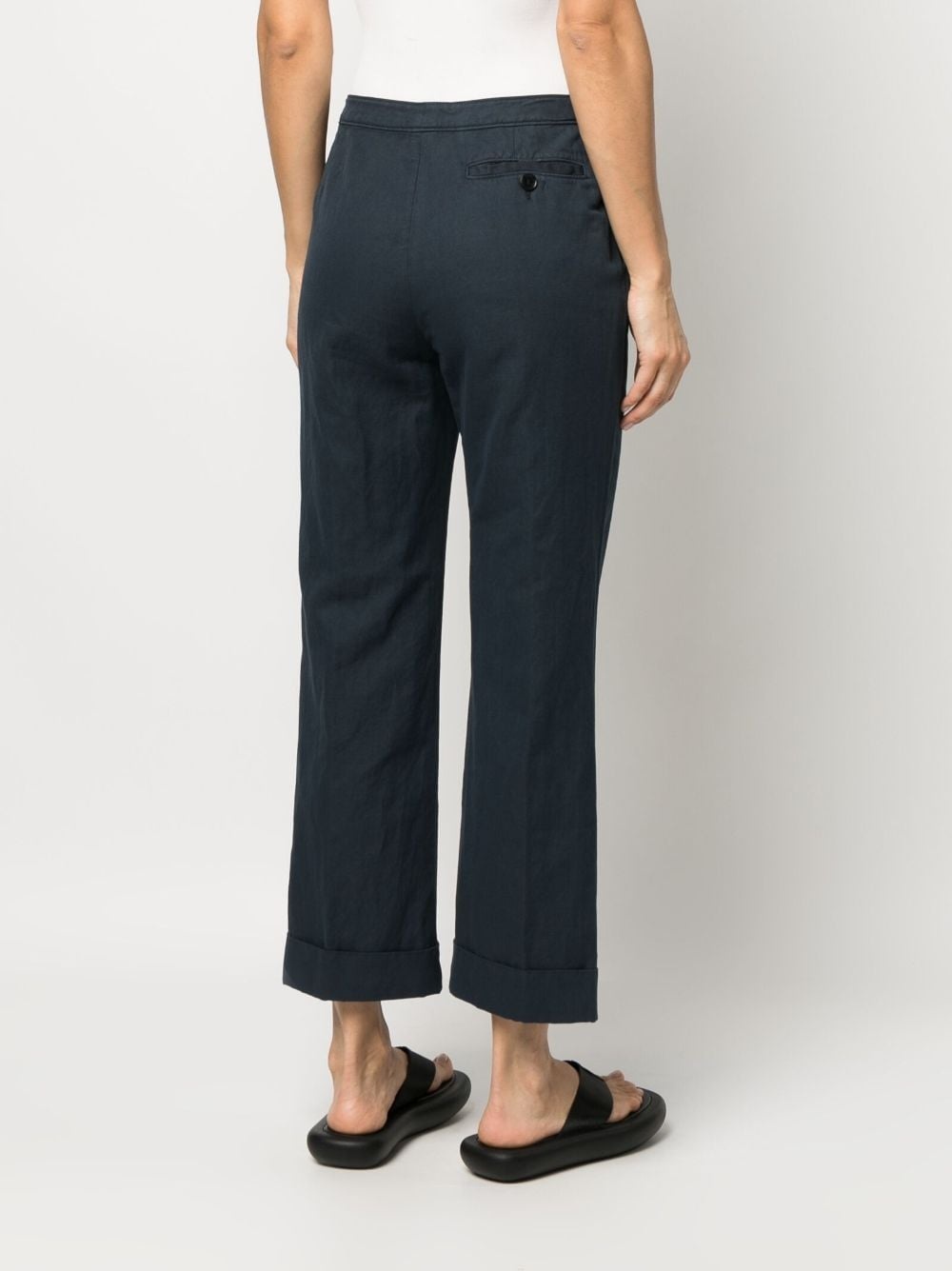 cropped flared trousers - 4