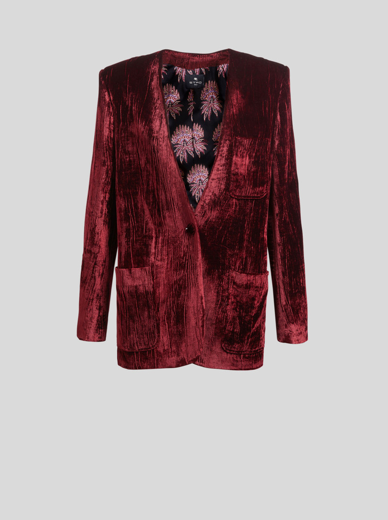 FROISSÉ VELVET JACKET 1
