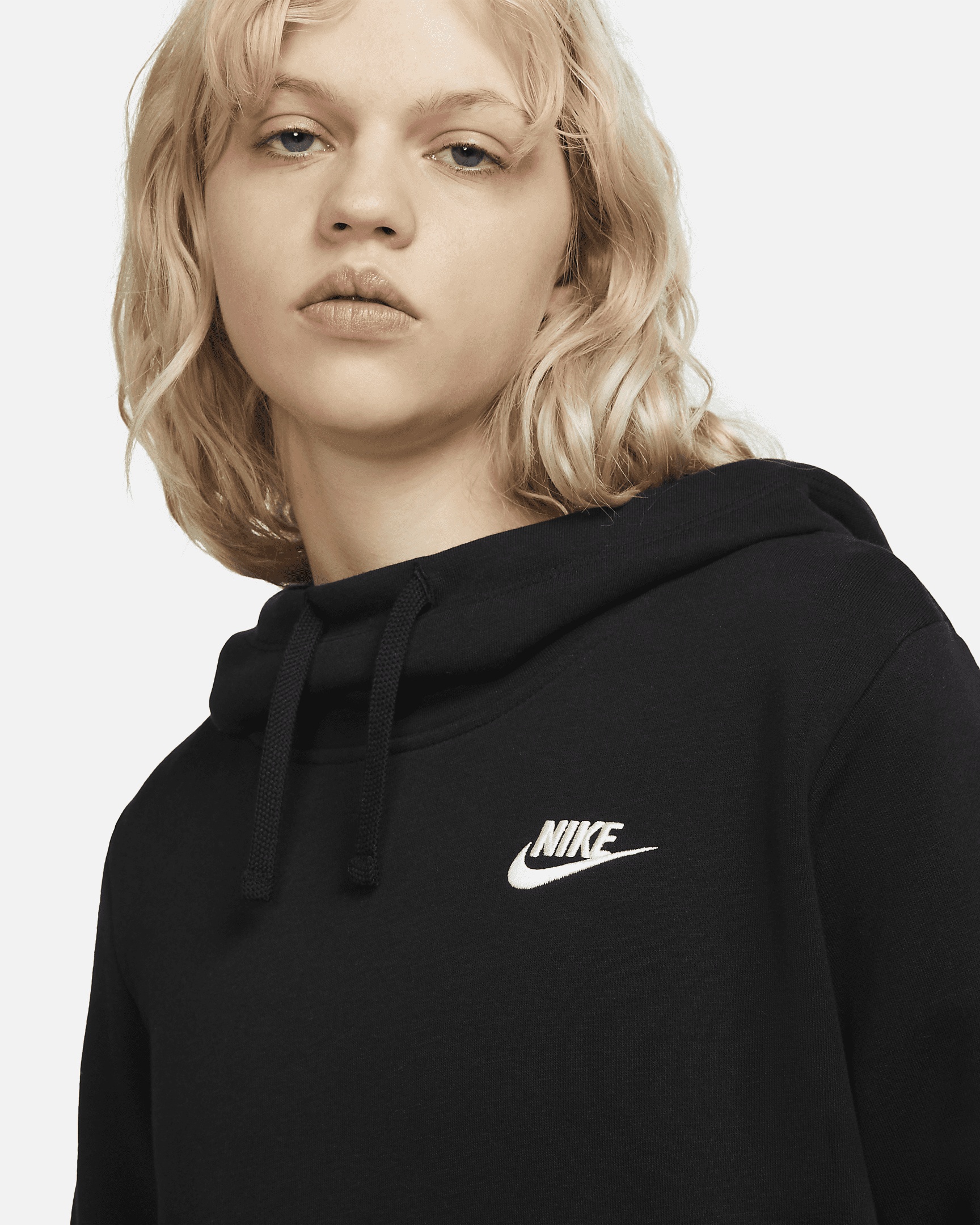 Nike Sportswear Club Fleece Women's Funnel-Neck Hoodie - 4